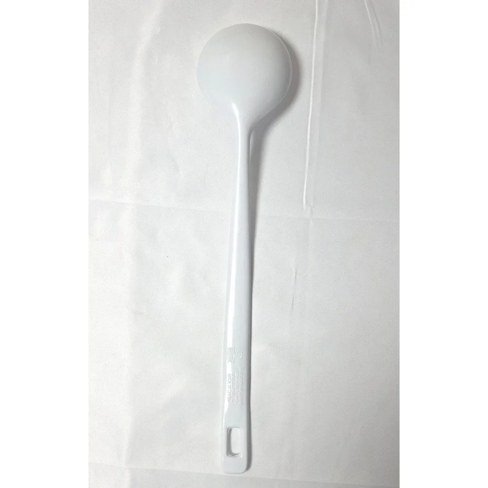 Vintage‎ Rowoco White Melamine Spoon 14 Inch Long Handle Dishwasher Safe 0-2005